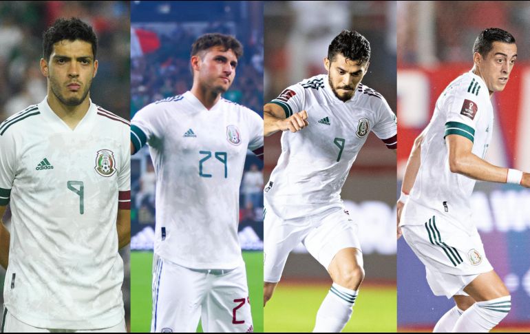 Uno de los cuatro delanteros quedará fuera de la lista final. ESPECIAL