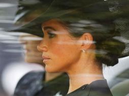En cada ocasión que se mostraron en público, Meghan, a comparación de Harry, había permanecido fuerte y con rostro neutral. AFP / ARCHIVO