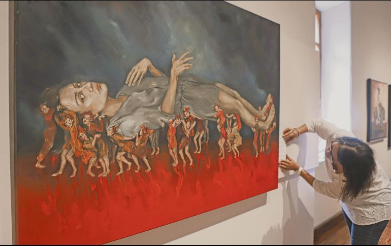 La exposición “Olas de Luz” estará lista para ser inaugurada hoy en el Museo Regional. EL INFORMADOR/ C. Zepeda