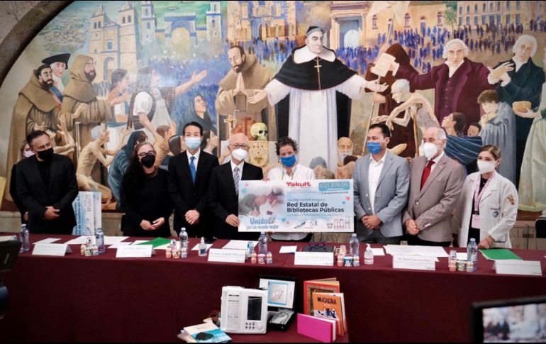 “Estos libros se integrarán a las colecciones infantiles de bibliotecas de 9 regiones de Jalisco