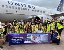 Esta es la primera vez que la aerolínea estadounidense organiza el Día de las Niñas en la Aviación en México. ESPECIAL/United Airlines