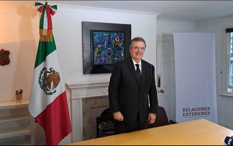Magistrados no hallaron elementos explícitos o implícitos que llamaran al voto a favor de Ebrard en la próxima elección presidencial. SUN/I. Bugarin