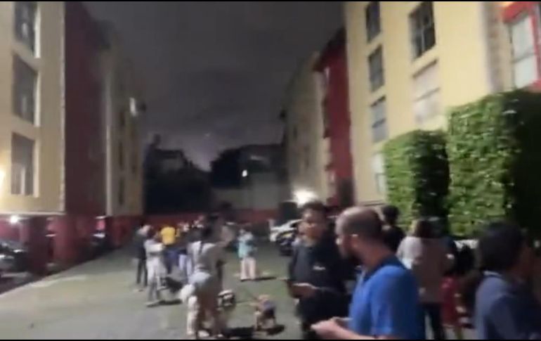 En la madrugada de este jueves se registró un sismo de 6.9 al sur de Coalcomán, Michoacán.  ESPECIAL