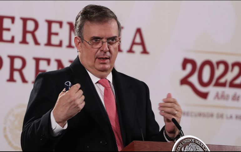 El canciller acude en representación del Presidente Andrés Manuel López Obrador, quien planteó una propuesta de paz que recibió críticas. SUN / ARCHIVO