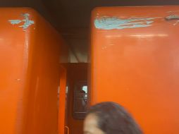 En imágenes compartidas por el mismo servicio de transporte se puede apreciar que sí hubo un daño en los vagones. TWITTER/@MetroCDMX