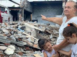 Se realiza un censo en cada una de las casas con reporte de daños. SUN / EELG