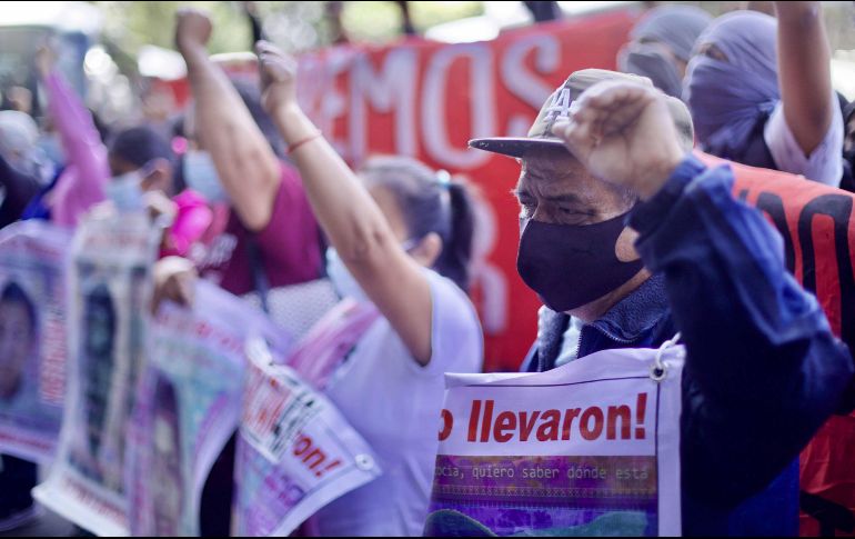 El Presidente López Obrador señaló que buscarán intestar los nombres de los implicados en el Caso Ayotzinapa, aunque se encuentran en proceso. SUN/ G. Espinosa