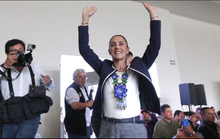 Entre sus últimas actividades, Sheinbaum dará otra plática sobre “medio ambiente” en el Centro Universitario de Tonalá. EL INFORMADOR / A. Camacho