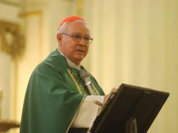 El cardenal Francisco Robles Ortega, explicó que se tienen reportes de afectaciones en templos de varias diócesis. EL INFORMADOR / C. Zepeda