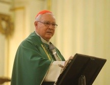 El cardenal Francisco Robles Ortega, explicó que se tienen reportes de afectaciones en templos de varias diócesis. EL INFORMADOR / C. Zepeda