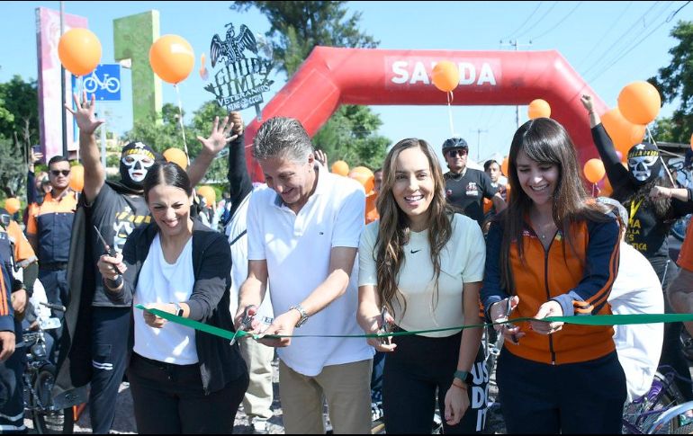 Con esta nueva ampliación de la Vía RecreActiva se busca beneficiar a más de 20 mil ciudadanos de colonias vecinas a este tramo, como Nuevo Vergel. ESPECIAL / Gobierno de Zapopan