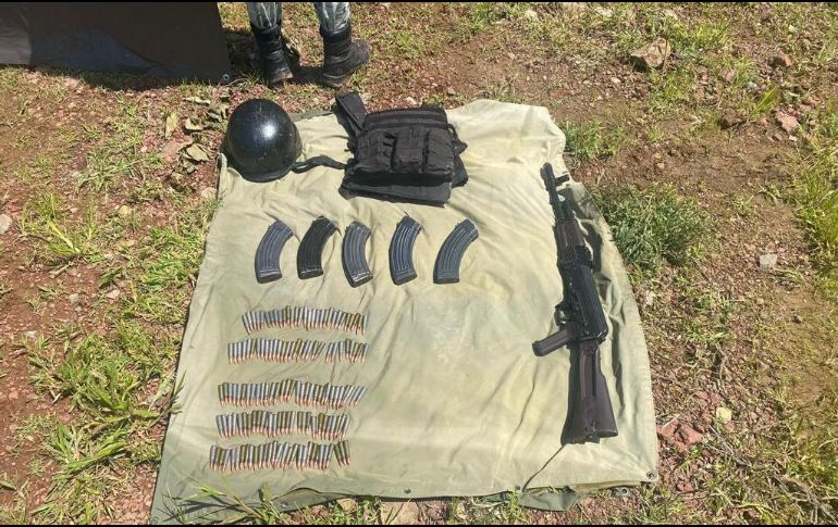 Las autoridades han hecho múltiples aseguramientos de arsenales. CORTESÍA/FGR JALISCO