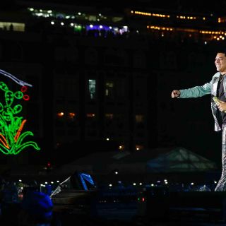 Grupo Firme comparte increíble toma aérea del concierto en el Zócalo (VIDEO)