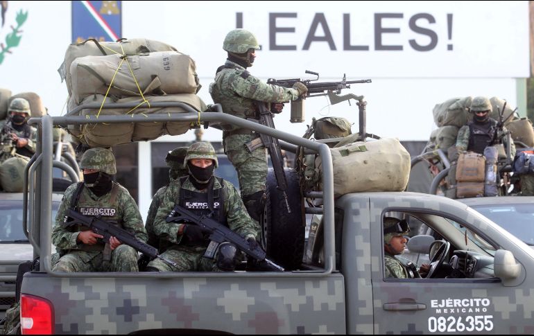 Asimismo, el titular de Gobernación (Segob), informó que la consulta popular para decidir si las Fuerzas Armadas (FA) deben permanecer o no en las calles hasta 2028 se realizará el domingo 22 de enero de 2023. EL INFORMADOR/ J. A Camacho Macias