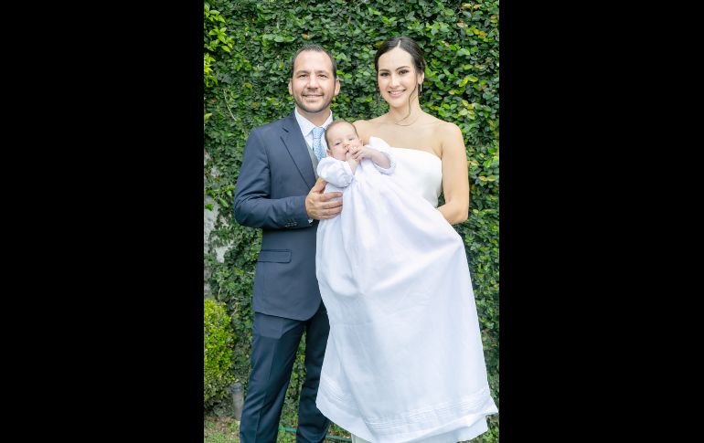 Jaime Ruiz Velasco, Jaime Ruiz Velasco Jiménez y Daniela Jiménez. GENTE BIEN JALISCO/Jorge Soltero