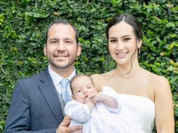 Jaime Ruiz Velasco, Jaime Ruiz Velasco Jiménez y Daniela Jiménez. GENTE BIEN JALISCO/Jorge Soltero