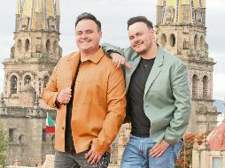 El dueto, feliz de pisar tierra tapatía para hablar de sus proyectos más recientes. EL INFORMADOR/ A. Camacho