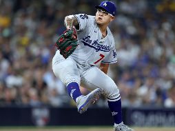 A falta de dos aperturas a su cuenta personal, registra marca de 17-7, y tiene una efectividad de 2.17, la mejor registrada en la Liga Nacional. AFP / S. M. Haffey