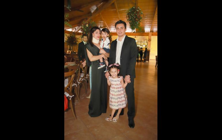 Angelica García, Matías Hernández, Jorge Rodiles y Ximena Hernández. GENTE BIEN JALISCO/Antonio Martínez