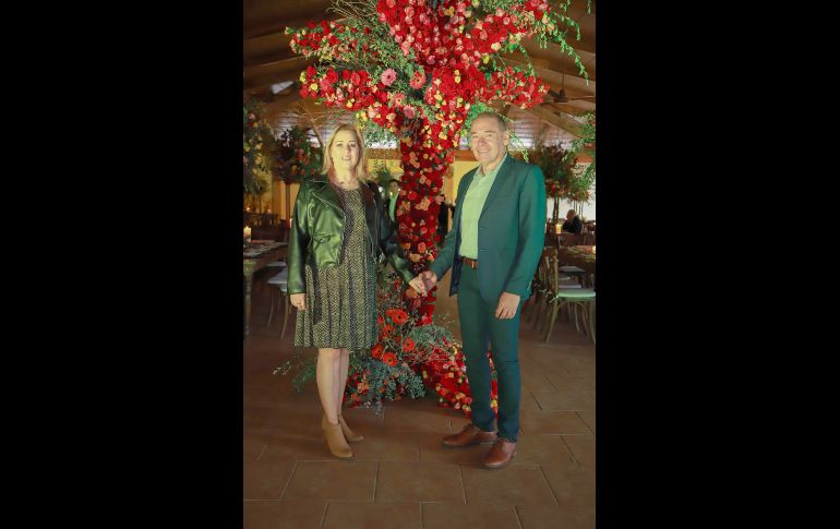 Diana Florez y Eduardo Ceballos. GENTE BIEN JALISCO/Antonio Martínez