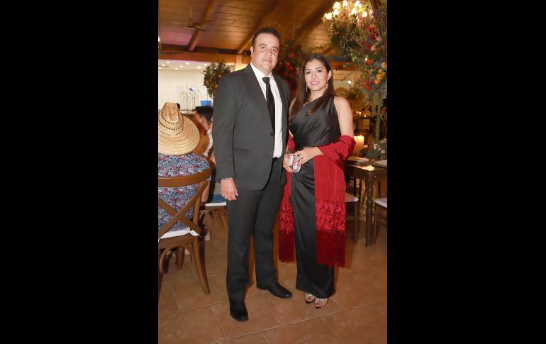 Fernando Ruelas y Ana Lucía Camacho. GENTE BIEN JALISCO/Antonio Martínez