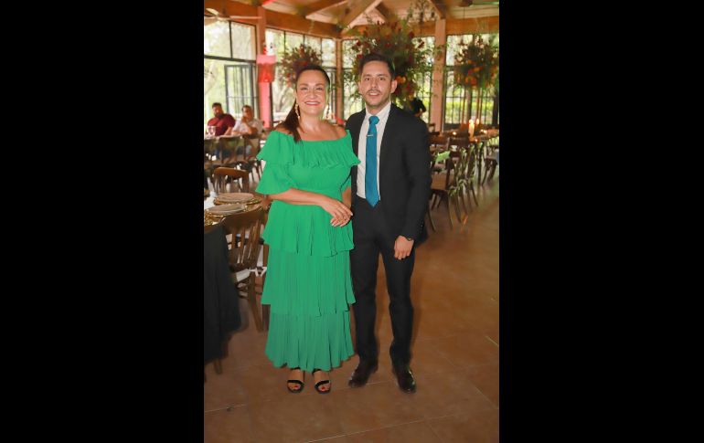 Mercedes Wiley y Luis Sánchez. GENTE BIEN JALISCO/Antonio Martínez