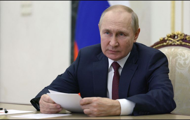 A la hora de reconocer la independencia de Jersón y Zaporiyia, Putin esgrime el derecho de autodeterminación de los pueblos y los estatutos de la ONU. AFP/G. Grigorov