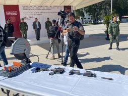 De las armas de fuego destruidas este jueves, 676 son armas largas y mil 147 armas cortas. ESPECIAL