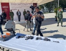 De las armas de fuego destruidas este jueves, 676 son armas largas y mil 147 armas cortas. ESPECIAL