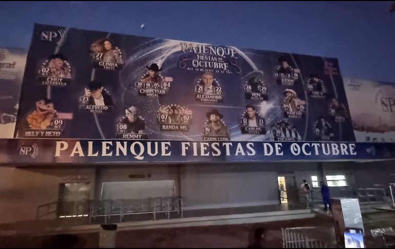 Cartel del mes de fiestas. EL INFORMADOR/R. Solís