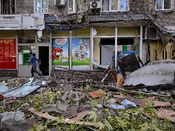 Imagen de una ciudad ucraniana destrozada tras los ataques del ejército ruso. AFP / G. Savilov