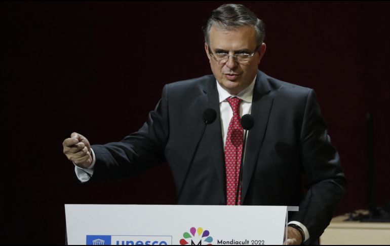 Ebrard destacó el próximo Diálogo de Alto Nivel sobre Seguridad entre México y Estados Unidos. EFE/J. Méndez