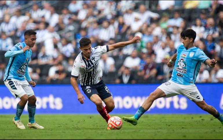 Con este resultado, el Monterrey se quedó con 35 puntos y los Tuzos con 32. AFP/J. Aguilar