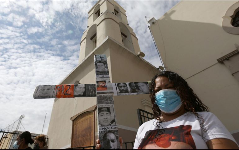 México rebasó este año la cifra oficial de más de 100 mil personas desaparecidas y no localizadas desde que hay registro en 1964. EFE/L. Torres