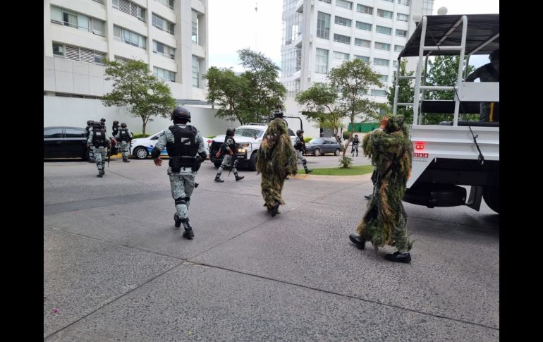 Autoridades realizan peritajes en el lugar del incidente. EL INFORMADOR / E. GÓMEZ