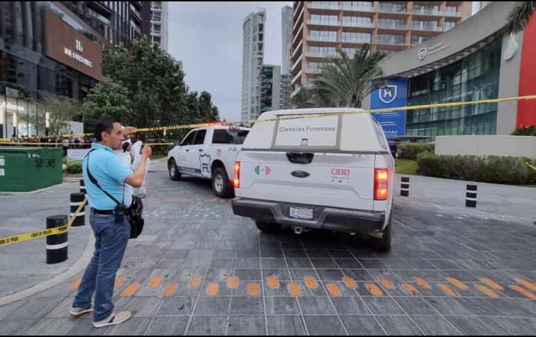 Al sitio acudieron elemento del IJCF. EL INFORMADOR / E. GÓMEZ