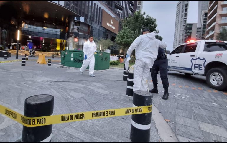 En el lugar se reportó una persona fallecida por los hechos. EL INFORMADOR / E. GÓMEZ