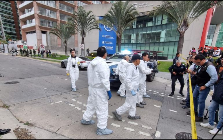 Expertos realizan peritajes en el punto. EL INFORMADOR / E. GÓMEZ