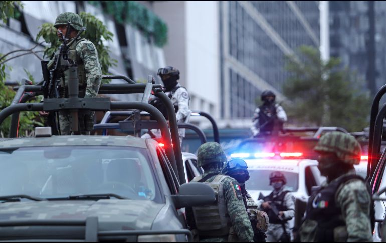 La balacera se registró esta tarde en la zona de Puerta de Hierro en Zapopan. EL INFORMADOR/ C. ZEPEDA