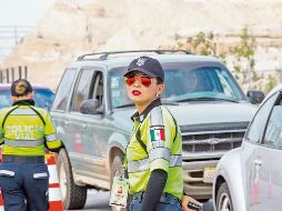 El personal de este programa vial realiza de manera profesional la toma de muestras a los conductores. EL INFORMADOR/Archivo