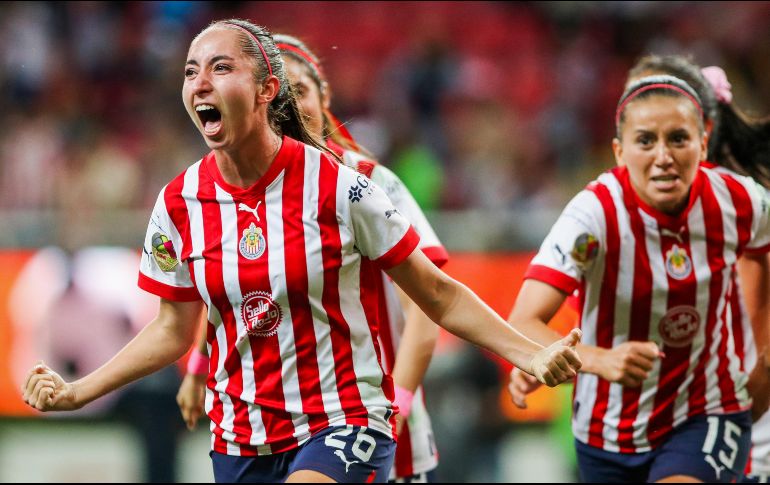 Zapopan, Jalisco, 2 de octubre de 2022. , durante el partido de la jornada 15 del torneo Apertura 2022 de la Liga BBVA MX Femenil, entre las Chivas Rayadas del Guadalajara y las Águilas del America, celebrado en el estadio Akron. Foto: Imago7/ Fabian Meza