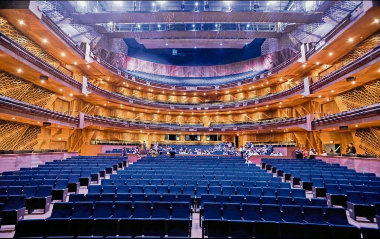 La sala Plácido Domingo es considerada la mejor en México. EL INFORMADOR/Archivo