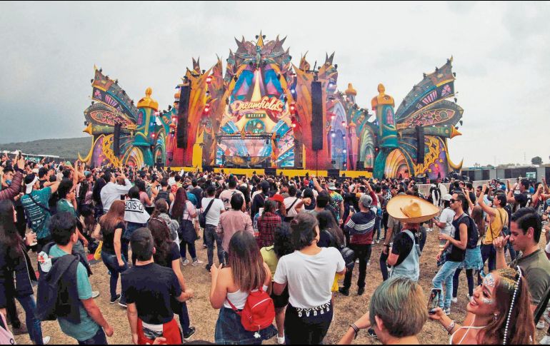 “Dreamfields”. El festival de música electrónica tiene por sede la Explanada del Estadio Akron. EL INFORMADOR/Archivo