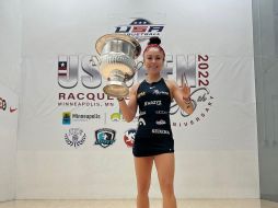 La raquetbolista mexicana continúa como la número 1 del mundo del ránking de la LPRT con 2337.50 puntos. TWITTER / @COM_Mexico