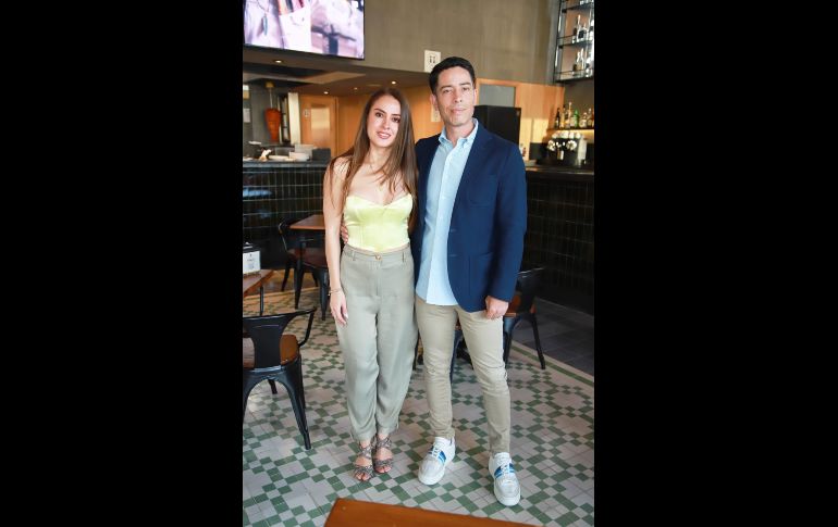 Geraldine Zárate y Roy Acuña. GENTE BIEN JALISCO/Antonio Martínez