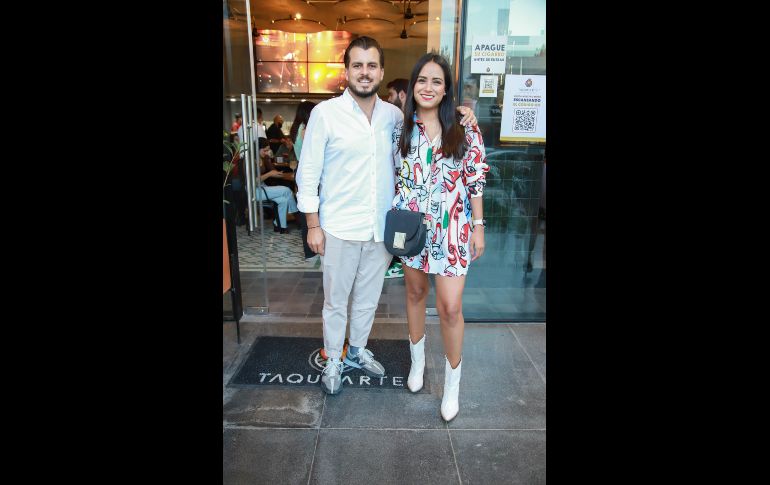 Leonardo Jiménez y Belen Duarte. GENTE BIEN JALISCO/Antonio Martínez