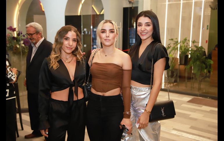 Valentina Fernández, Alejandra Diaz y Daniela Franco. GENTE BIEN JALISCO/Antonio Martínez