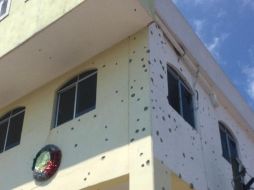 La tarde de este miércoles ocurrió un ataque en el palacio municipal de San Miguel Totolapan. ESPECIAL