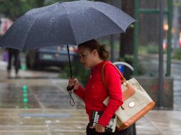 Las lluvias podrían estar acompañadas de descargas eléctricas, fuertes rachas de viento y posible caída de granizo. NTX / ARCHIVO