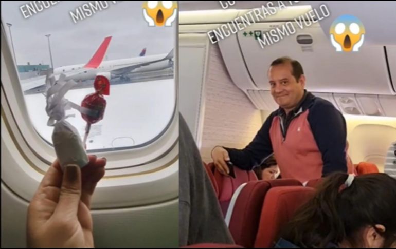 La joven empleada, en lugar de amedrentarse, decidió que sería mejor sacar su celular y grabar la reacción de su jefe. TIKTOK/ @klizthbc